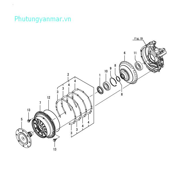 Trục chính trước